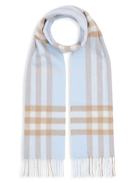 burberry pale blue|Burberry men's blue plaid scarf.